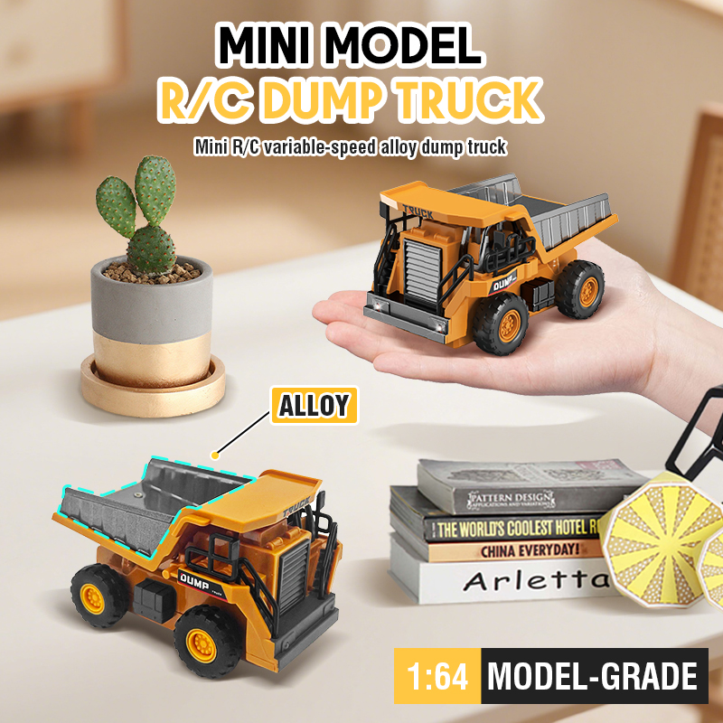 Rc Hobbyking Shop - 1:64 Desktop RC Auto Mini Legierungs-Muldenkipper