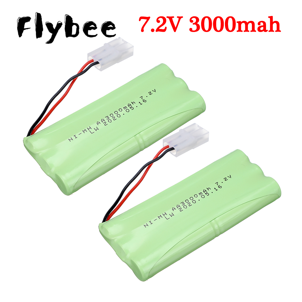 Rc Hobby Tank - 7,2 V wiederaufladbare Batterie 3000 mAh