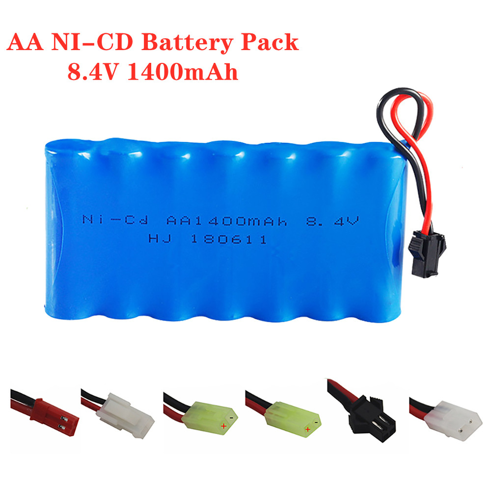 Rc Hobby Tank - 8,4 V 1400mah Ni-CD Akku Pack