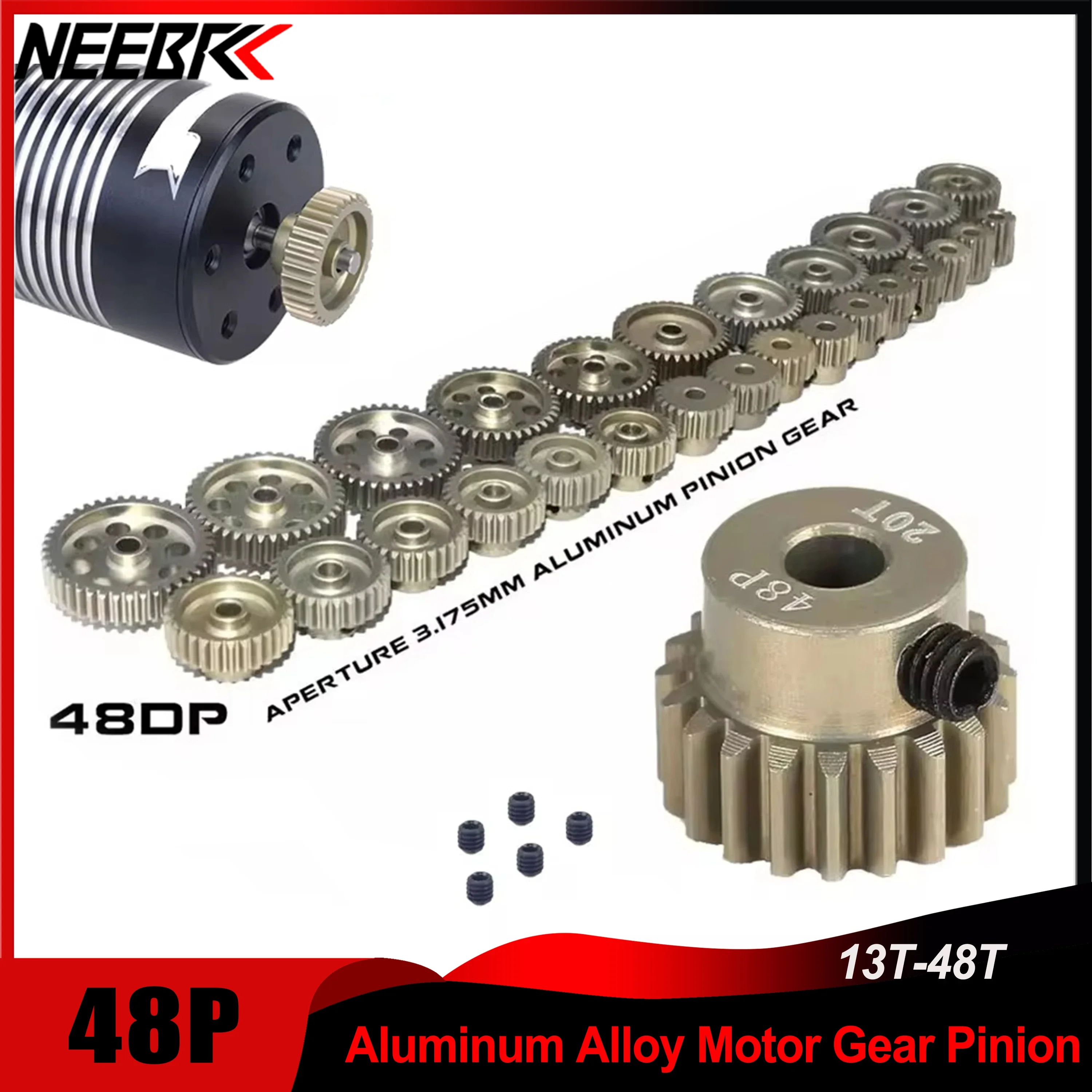 Rc Hobby Shop - 48P Ritzel 3,175mm 11T 15T 17T