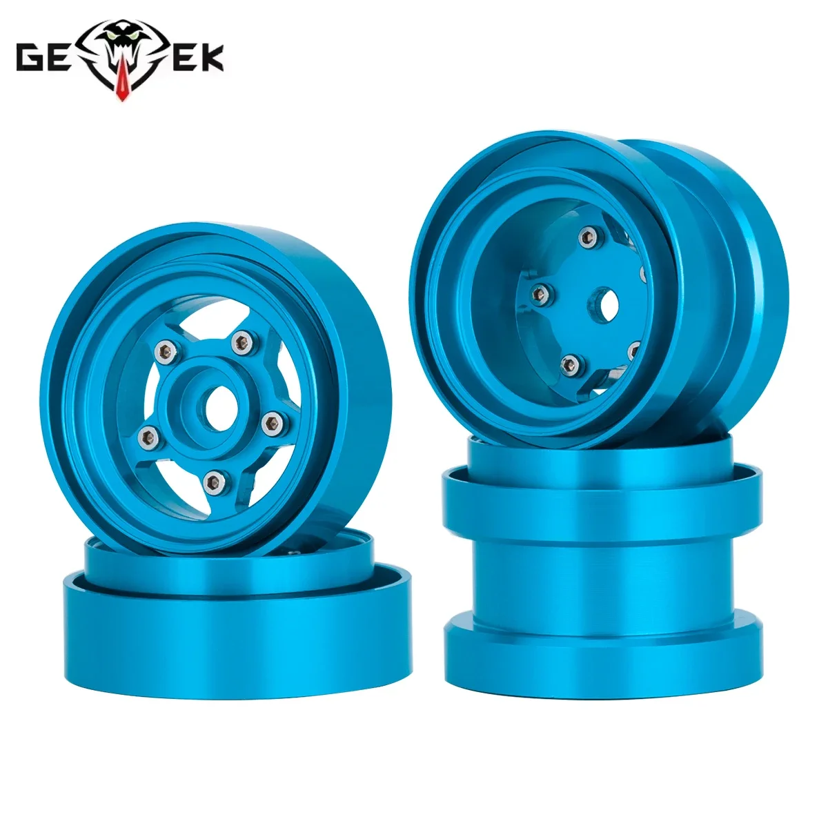 Wheel Rim Rc - Aluminiumlegierung vorne hinten Beadlock Felgennabe für