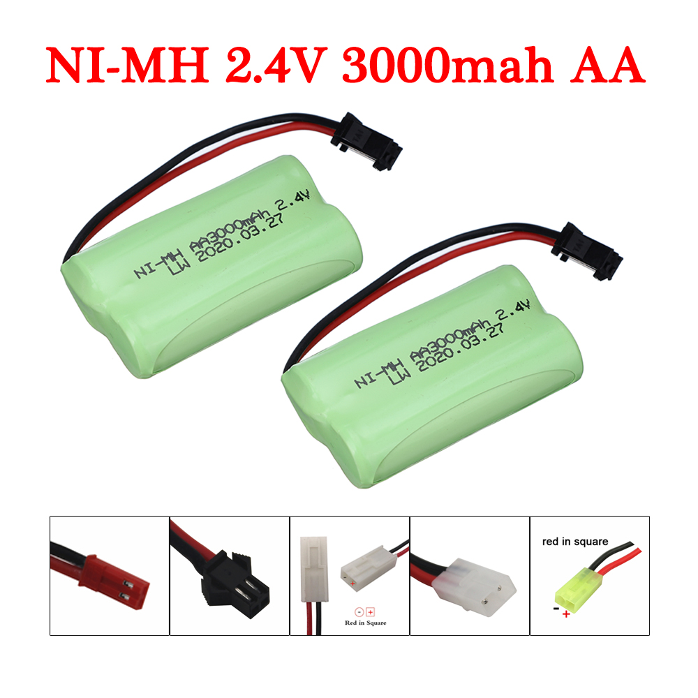 Rc Hobby Tank - 2,4 v 3000mah nimh aa Akku