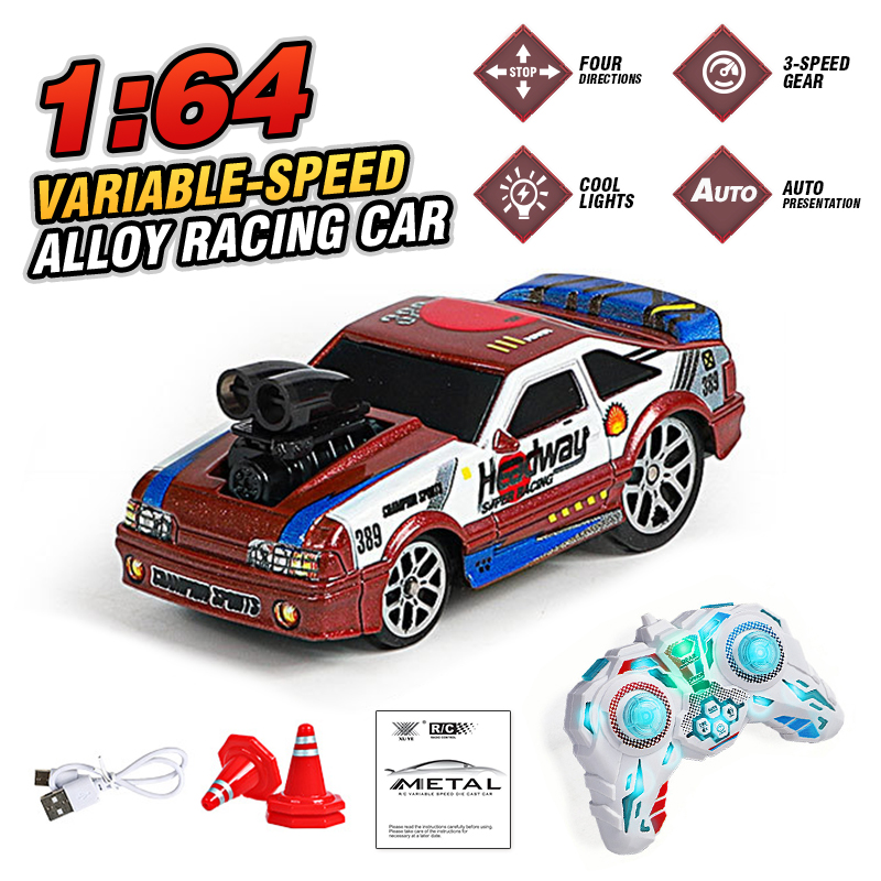 Rc Hobbyking Shop - 1:64 RC Drift-Rennwagen aus Legierung, 2,4G