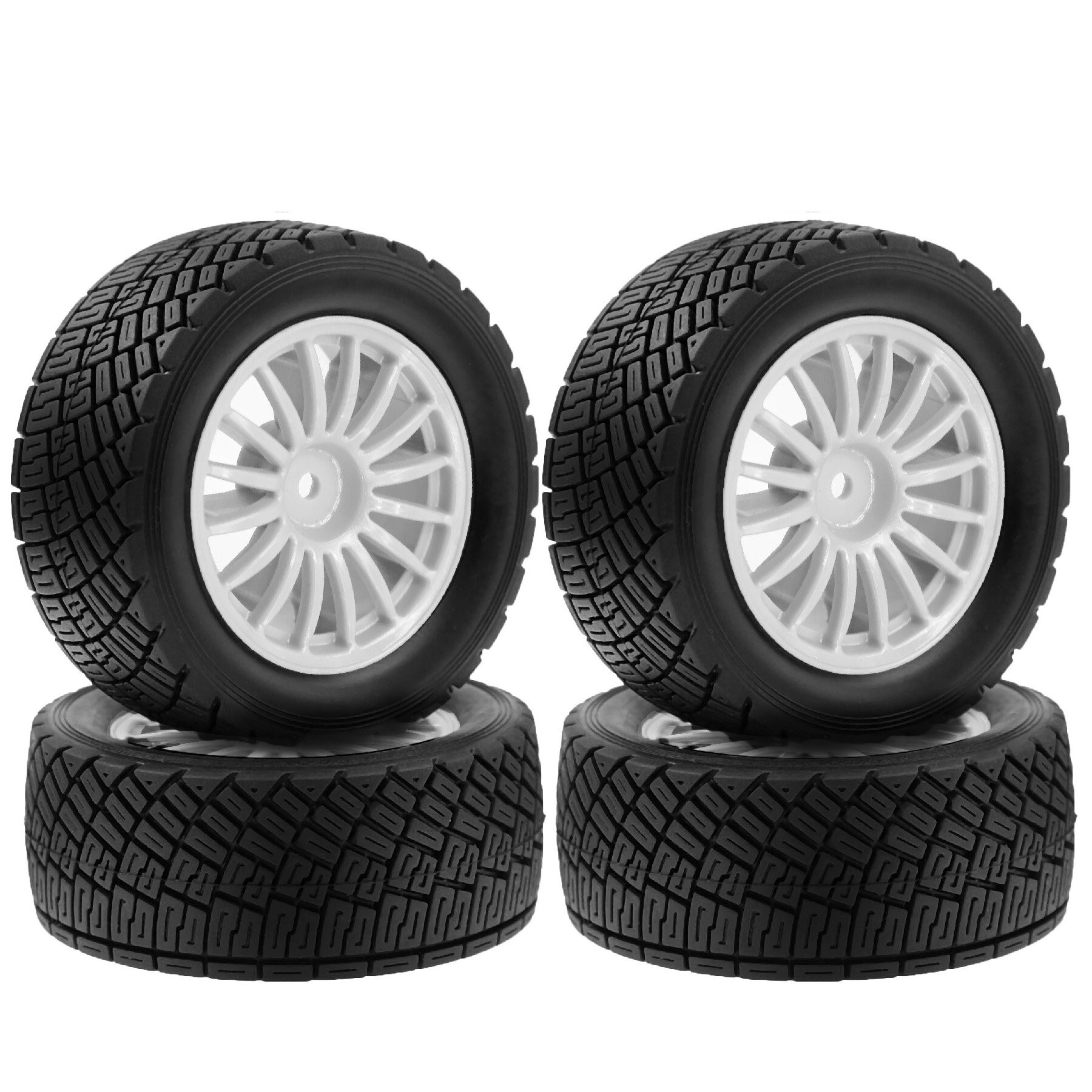 Wheel Rim Rc - 78mm 1/10 RC Rally Gummireifen &