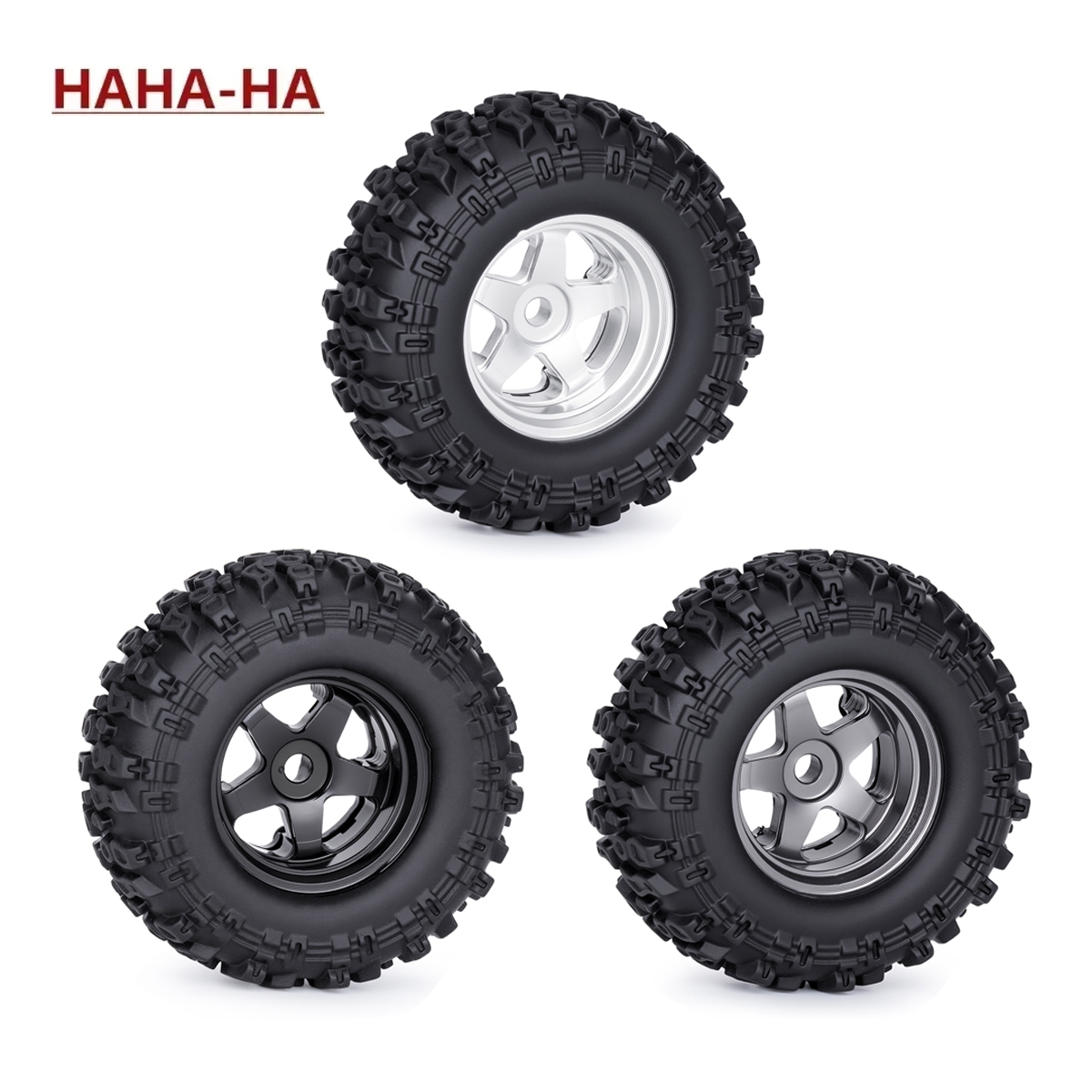 Wheel Rim Rc - 0,7'' Aluminium 5-Speichen Beadlock Felgensatz für