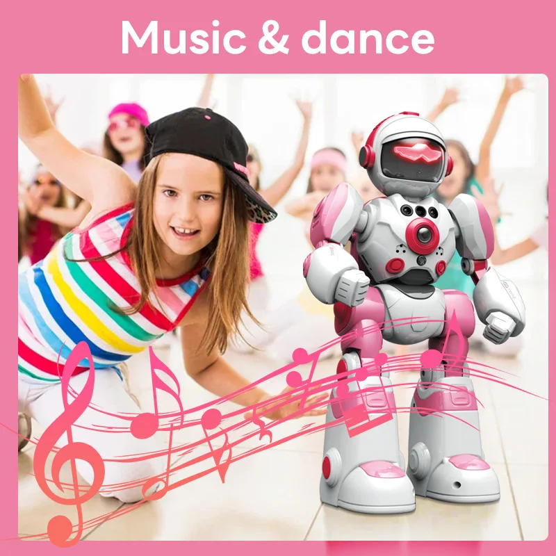 Rc Hobbyking Shop - Intelligenter Sprachroboter mit Gestensteuerung, Programmierbarer Musik-Tanzroboter,