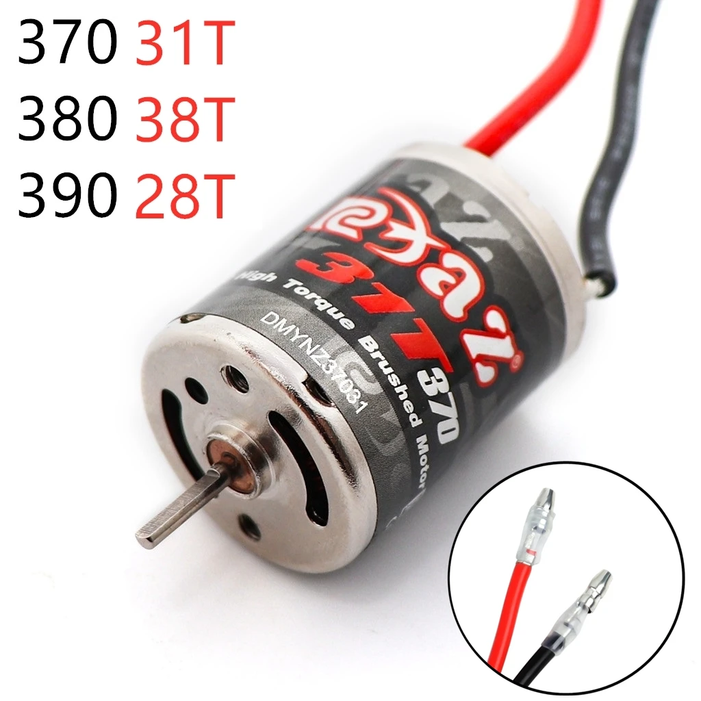 Rc Hobby Engine - 370/380/390 Bürstenmotor DC-Motor für 1/10 1/12