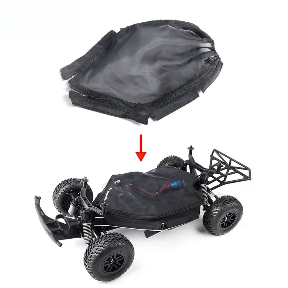 Rc Remo Hobby - Reißverschluss-Nylonnetz-Staubschutzabdeckung für 1/10 RC Short Course