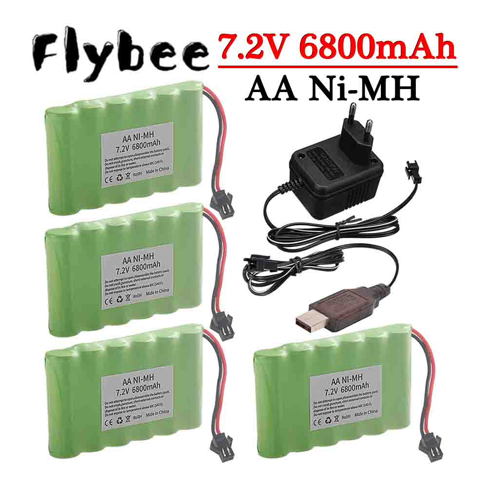 Rc Hobby Tank - Ni-MH 7,2 V 6800 mAh SM