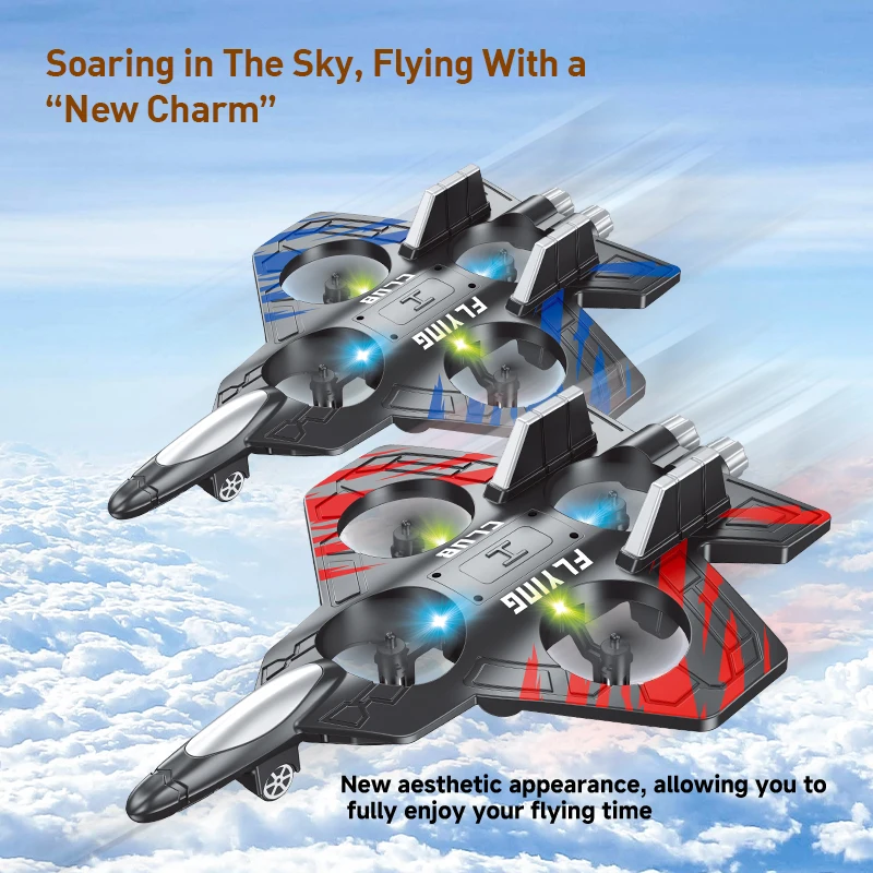 Rc Hobbyking Shop - CZ01 RC-Flugzeuge Schaumstoff-Fernsteuerungsflugzeug Drohne mit Licht