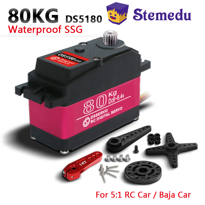 Servo Metal Gear - Dsservo Wasserdicht DS5180 80 KG High