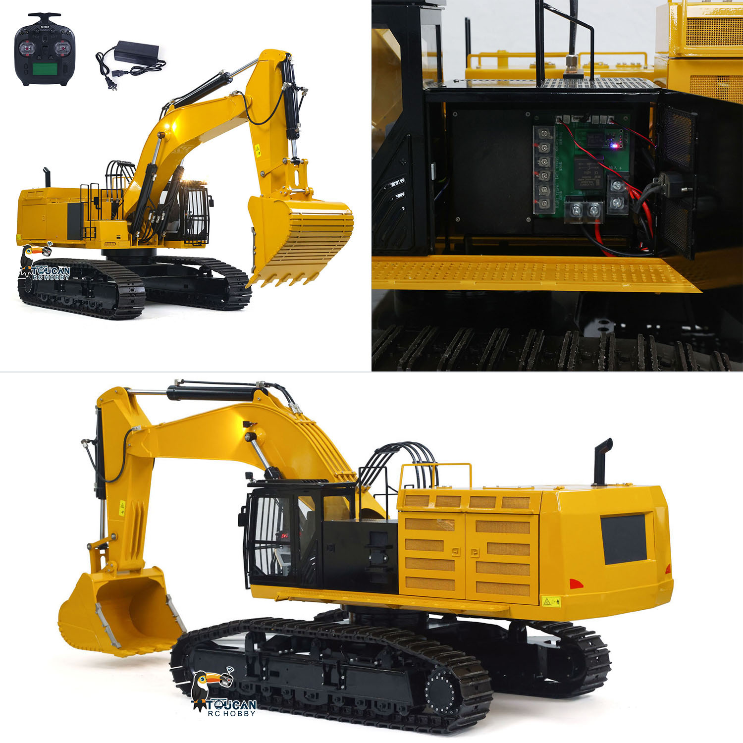 1/8 390F RC Metall-Hydraulikba – Rc Excavator Hobby Bewertung und Preis