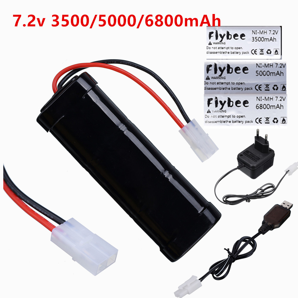 Neuer 7,2-V-Akku, 5000/6800 mA – Rc Hobby Tank Bewertung und Preis