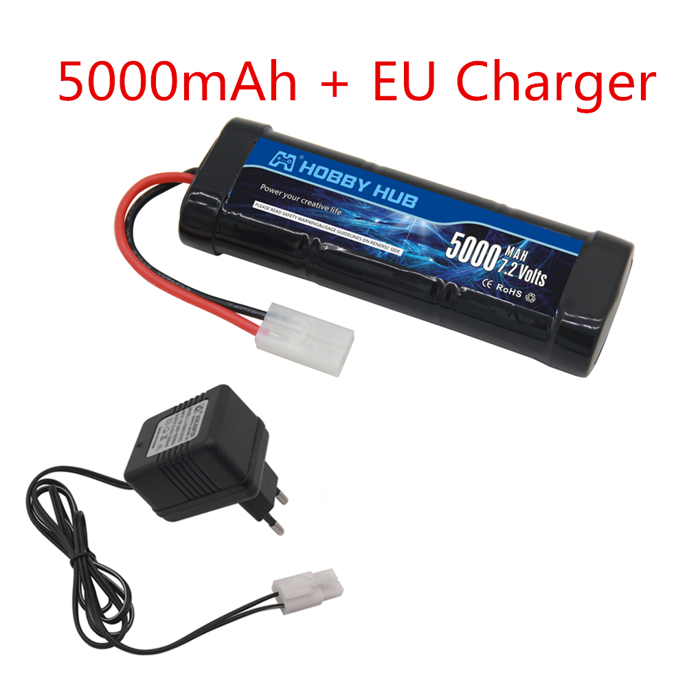 Neuer 7,2-V-Akku, 5000/6800 mA – Rc Hobby Tank Bewertung und Preis
