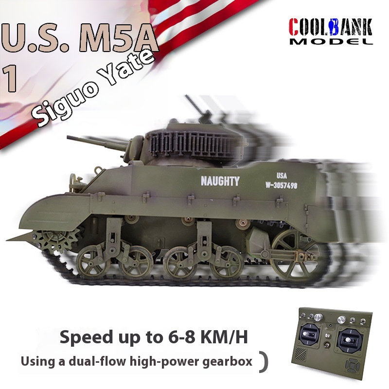 1:16 Rc Panzer Usa Stuart M5a1 – Rc Hobby Tank Bewertung und Preis
