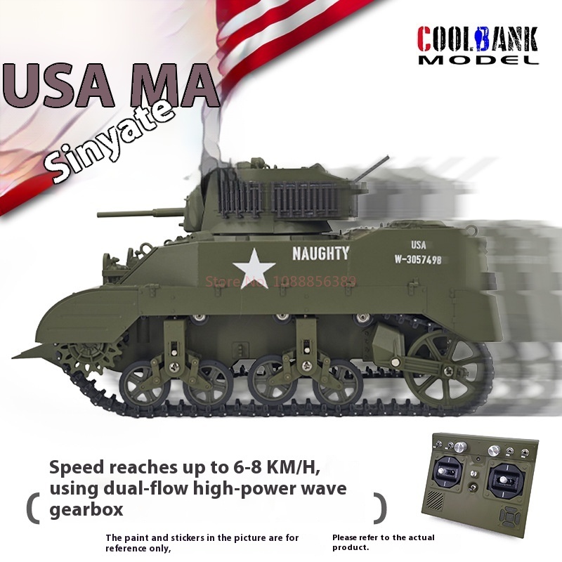 1:16 Rc Panzer Usa Stuart M5a1 – Rc Hobby Tank Bewertung und Preis