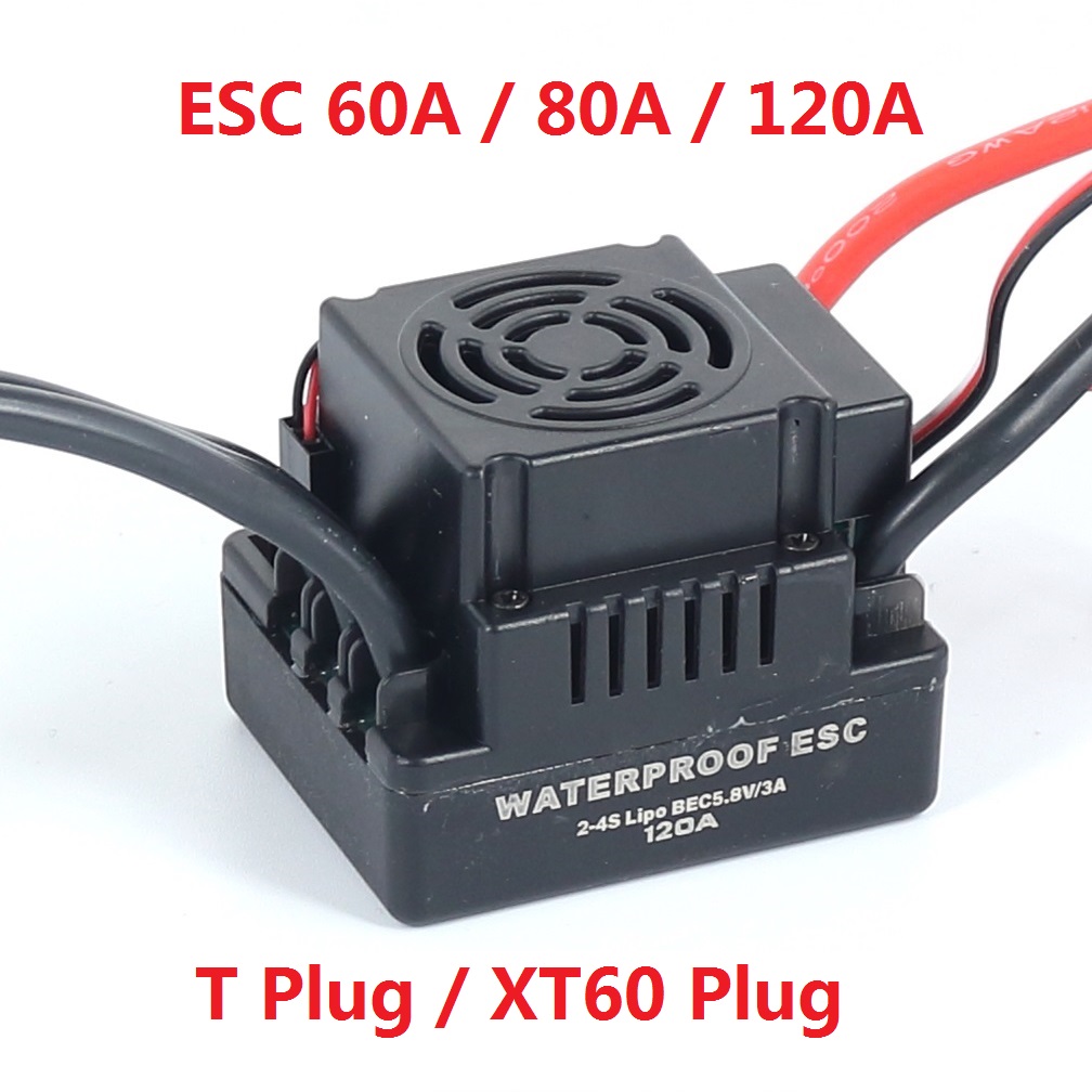 Wasserdichter ESC 60A 80A 120A – Rc Hobby Shop Bewertung und Preis