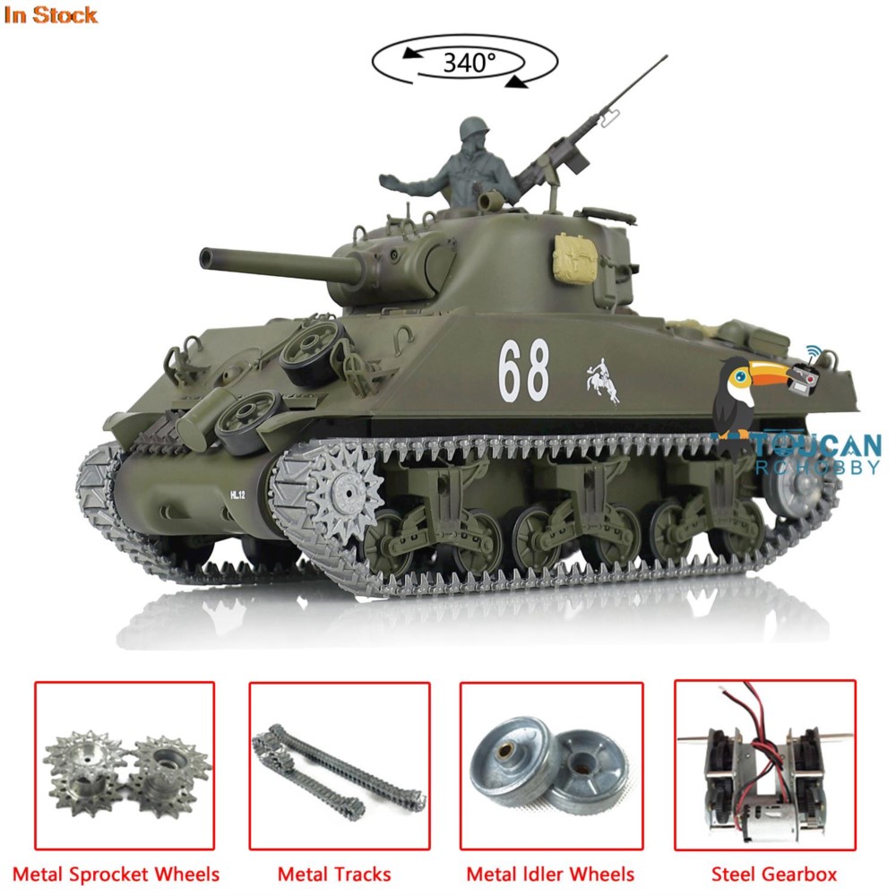 US-Verkauf 2,4 G Henglong 1/16 – Rc Hobby Tank Bewertung und Preis