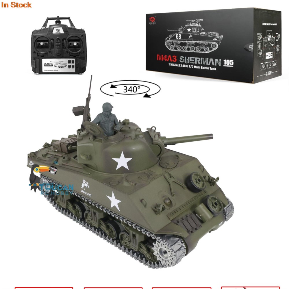 US-Verkauf 2,4 G Henglong 1/16 – Rc Hobby Tank Bewertung und Preis