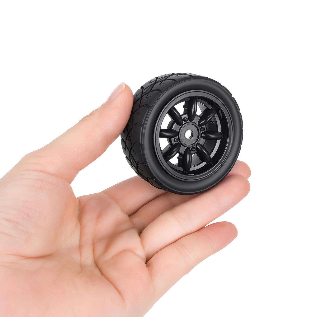 57-mm-Gummireifen mit Kunststo – Wheel Rim Rc Bewertung und Preis