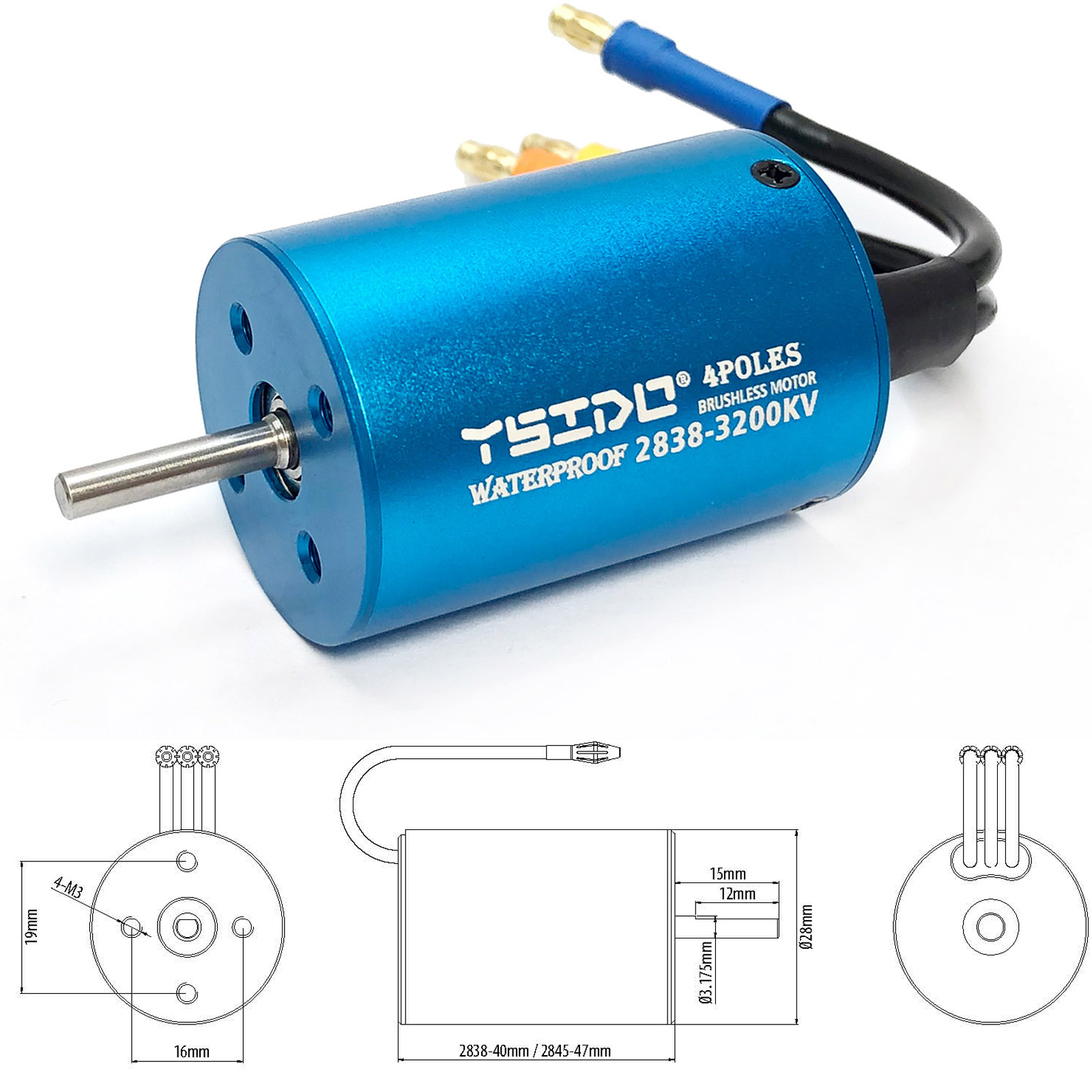 YSIDO 2435 2440 2838 2847 Bürs – Rc Remo Hobby Bewertung und Preis