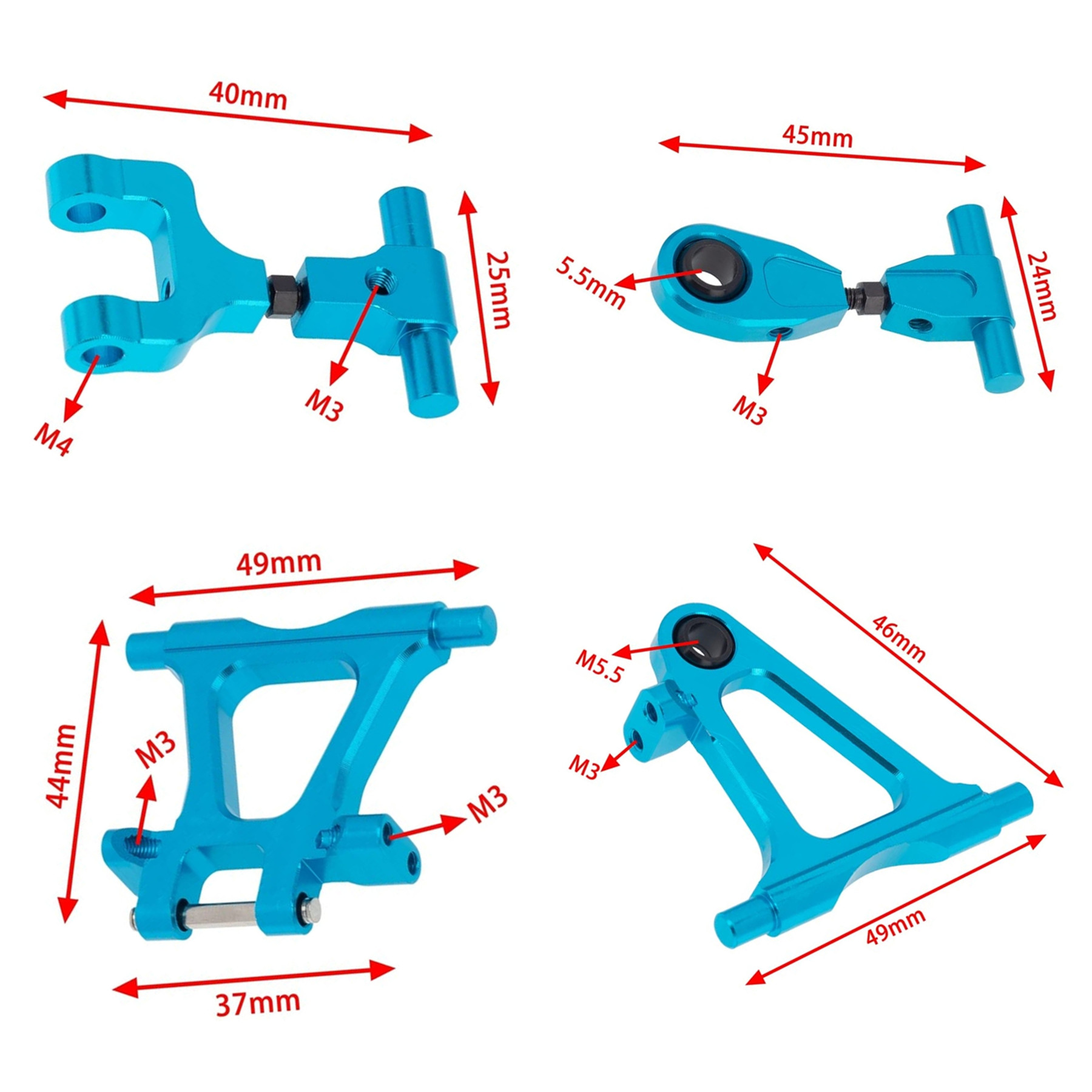 RC TT-02 Komplett-Upgrade-Kit  – Rc Hobby Engine Bewertung und Preis