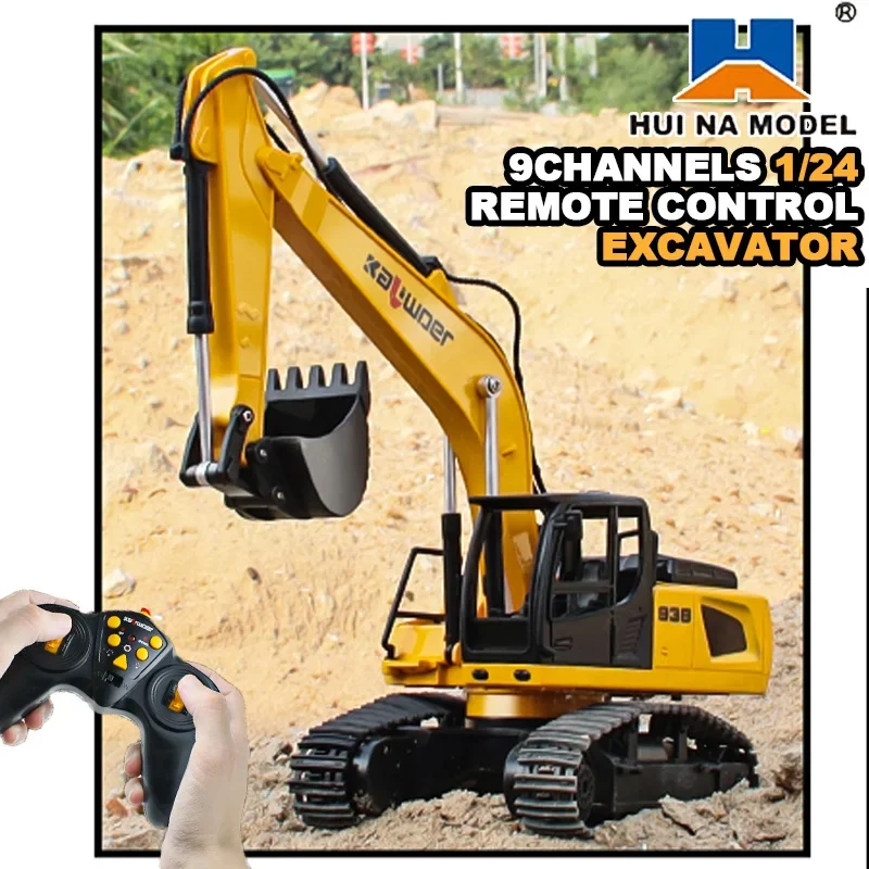 Huina Rc Bagger 1/24 9Ch Fernb – Rc Excavator Hobby Bewertung und Preis