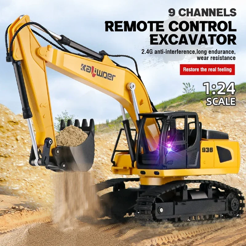 Huina Rc Bagger 1/24 9Ch Fernb – Rc Excavator Hobby Bewertung und Preis