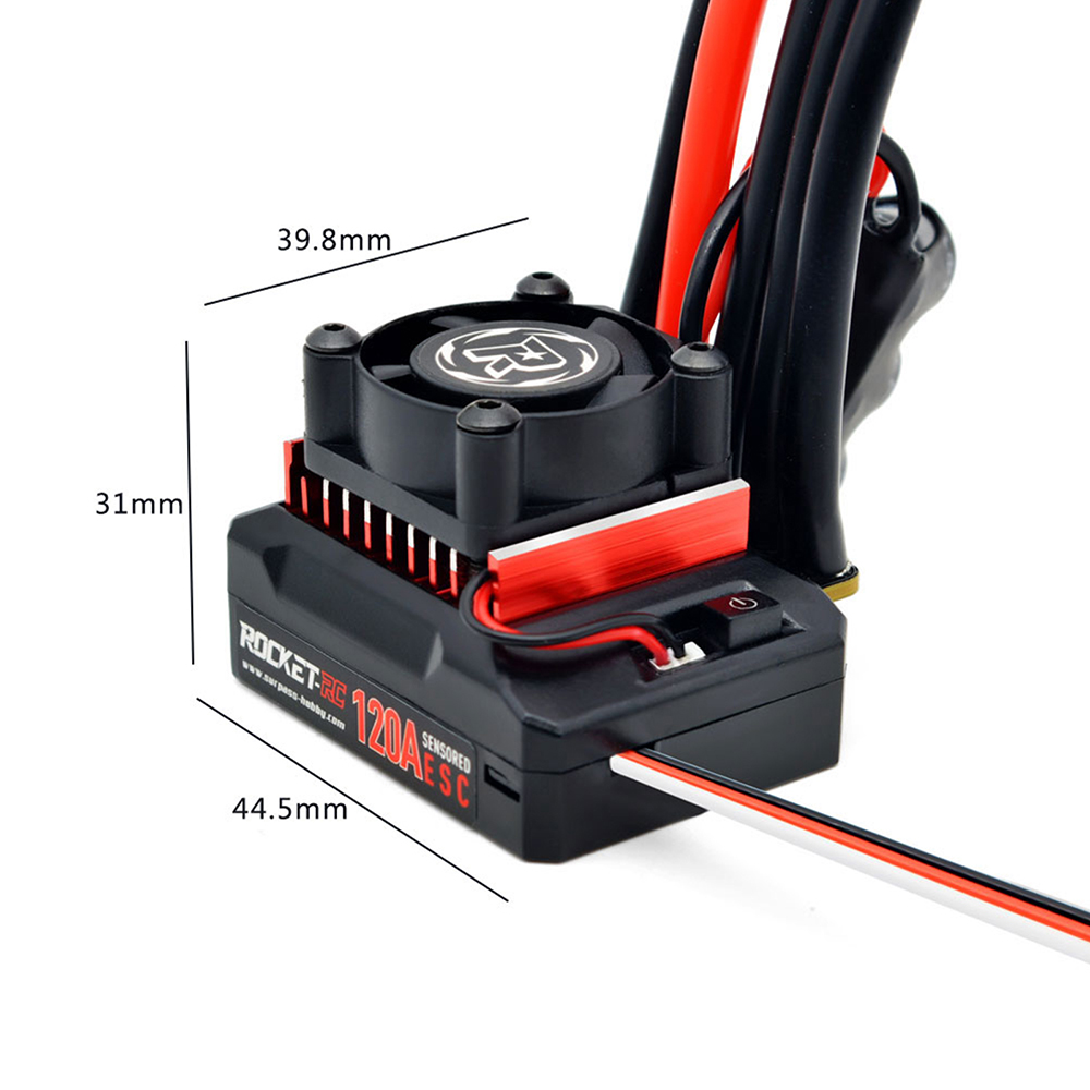 Rakete-RC Motor 120A Sensored  – Rc Hobby Shop Bewertung und Preis