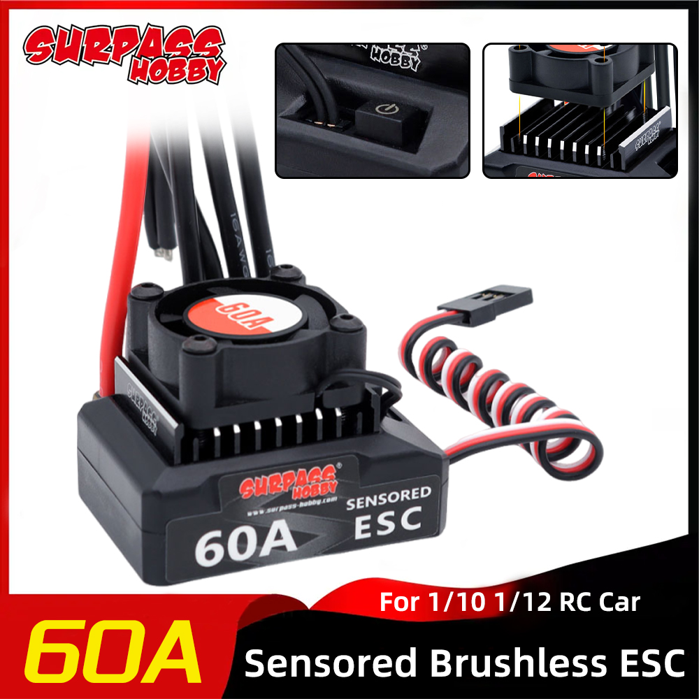 SURPASSHOBBY Bürstenloser ESC  – Rc Hobby Shop Bewertung und Preis
