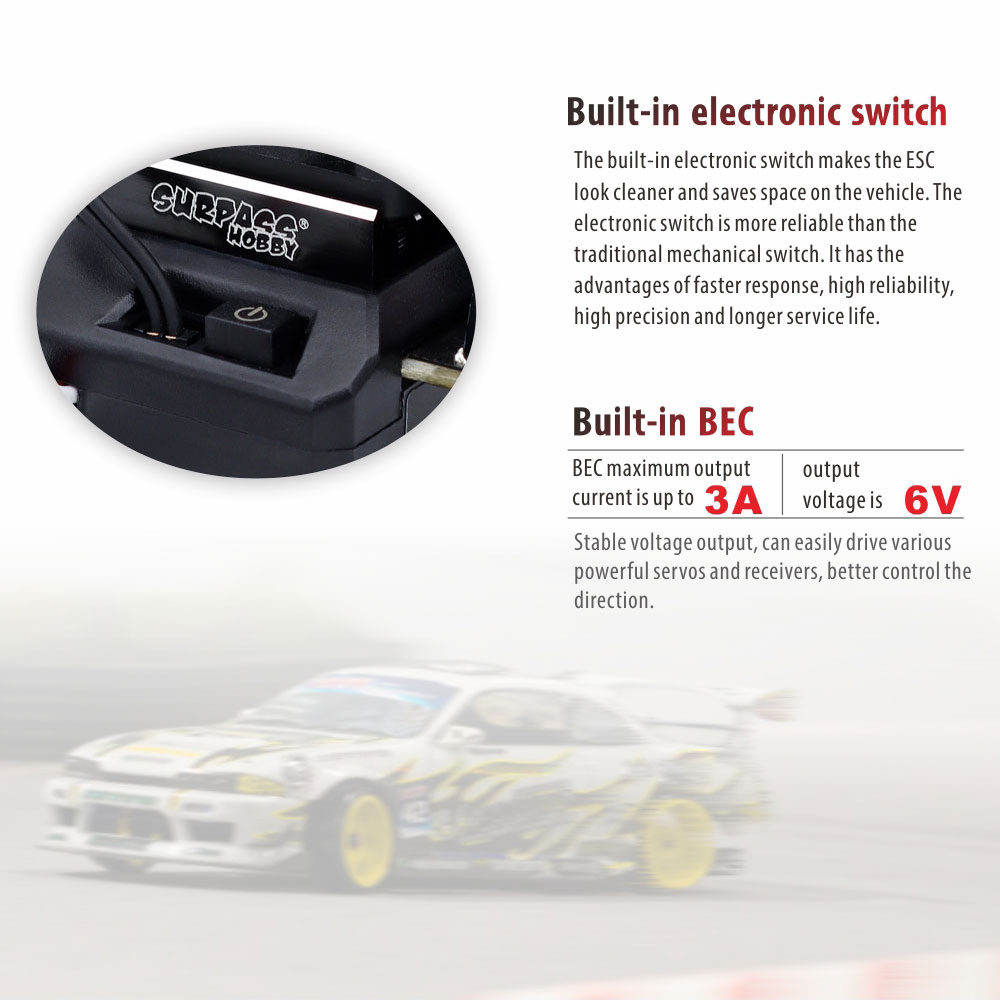 SURPASSHOBBY Bürstenloser ESC  – Rc Hobby Shop Bewertung und Preis