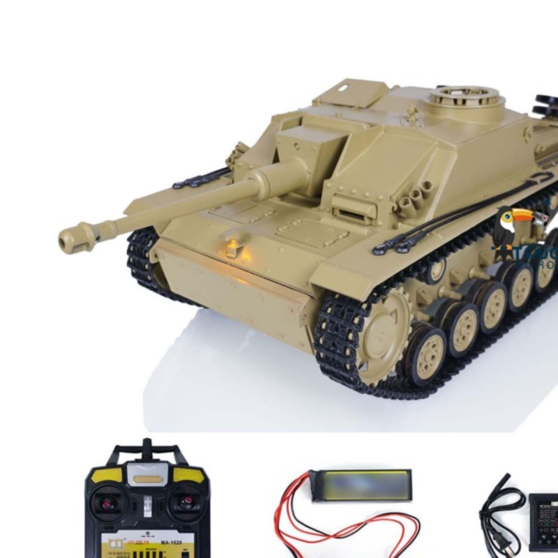 Metall 1/16 Maßstab Gelber Stu – Rc Hobby Tank Bewertung und Preis