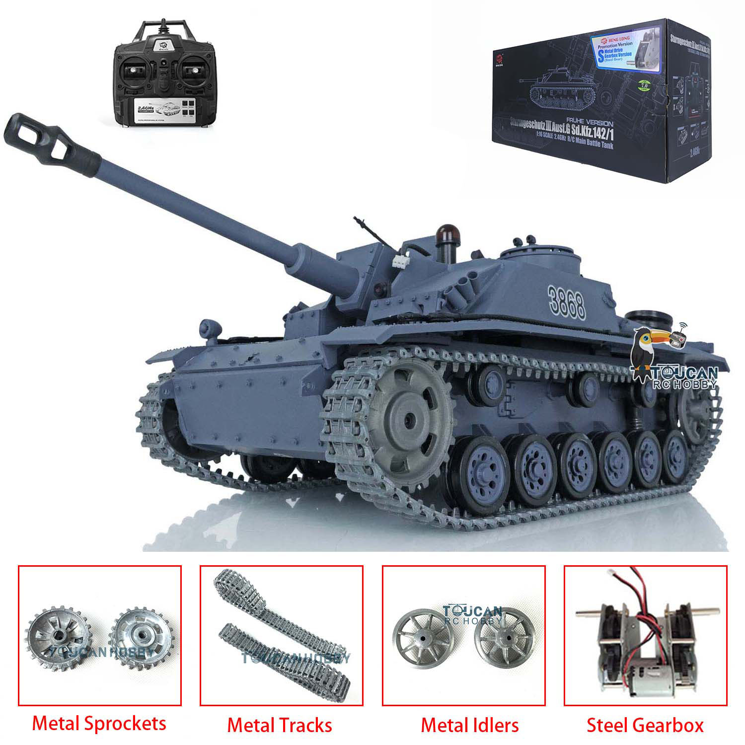 US-Lagerbestand Heng Long 1/16 – Rc Hobby Tank Bewertung und Preis