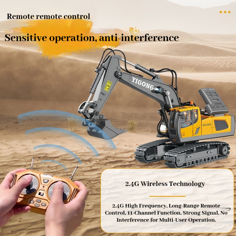 YIGONG Legierungs-Ferngesteuer – Rc Excavator Hobby Bewertung und Preis