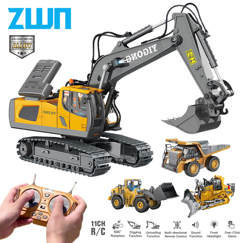 ZWN 2,4G Fernbedienung Bagger  – Rc Excavator Hobby Bewertung und Preis