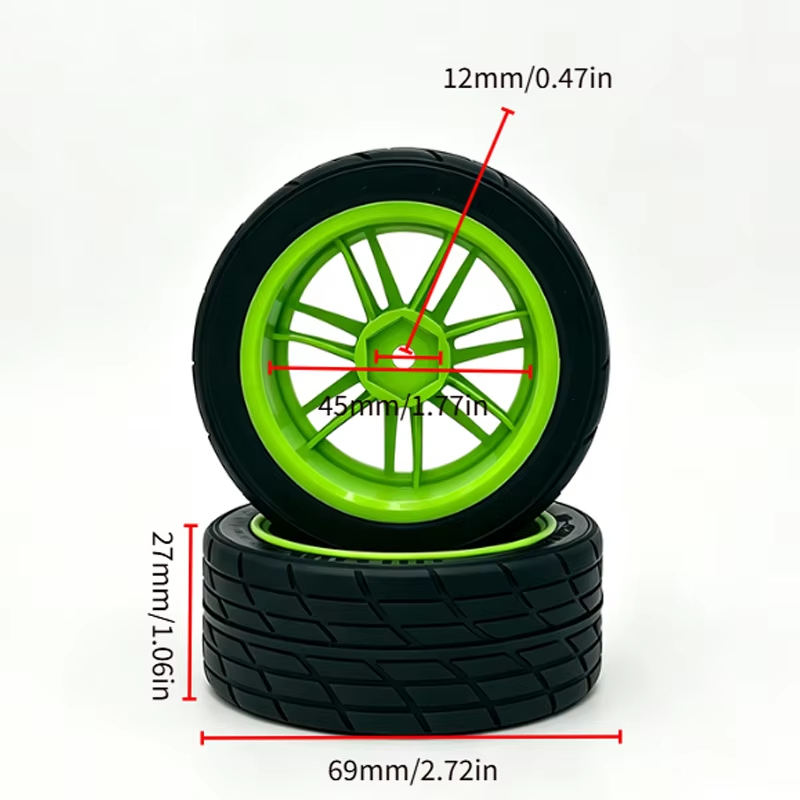 4 Stück 12mm Sechskant 1/10 RC – Wheel Rim Rc Bewertung und Preis