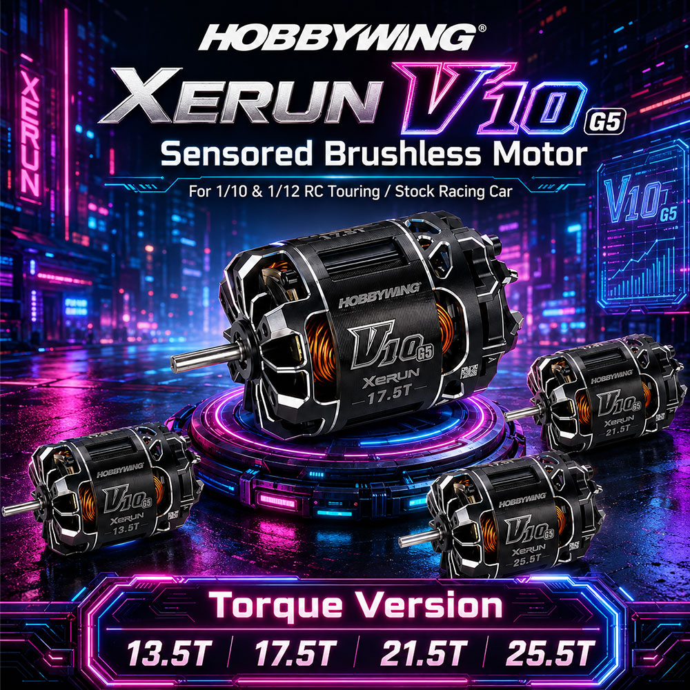 HOBBYWING XERUN V10 G5 Standar – Rc Hobby Engine Bewertung und Preis
